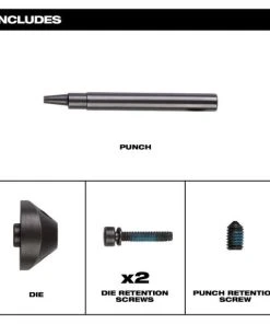 Milwaukee Tools Milwaukee M12 FUEL 16 Ga Nibbler Punch & Die Set 48-44-0272 -Milwaukee Tool-shop 48 44 0272 includes