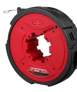 Milwaukee Tools Milwaukee M18 FUEL ANGLER 240' X 1/8" Steel Pulling Fish Tape Drum 48-44-5178