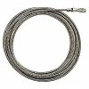 Milwaukee Tools Milwaukee 5/16" X 25' Inner Core Drop Head Drain Cleaning Cable RUSTGUARD 48-53-2562