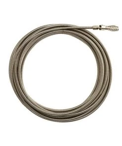 Milwaukee Tools Milwaukee 1/4" X 25' Drop Head Drain Cleaning Cable RUSTGUARD 48-53-2564