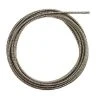 Milwaukee Tools Milwaukee 5/8" X 50' Open Wind Coupling Drain Cleaning Cable RUSTGUARD 48-53-2775