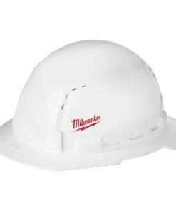 Milwaukee Tools Milwaukee Vented Class C Type 1 Full Brim Hard Hat (Small Logo) 48-73-1011