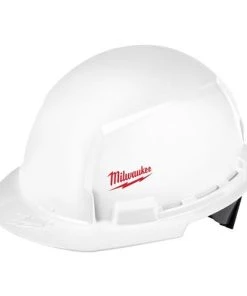 Milwaukee Tools Milwaukee Unvented Class E Type 1 Front Brim Hard Hat (Small Logo) 48-73-1021
