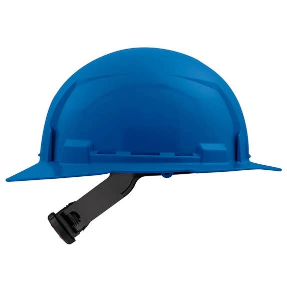 Milwaukee Tools Milwaukee Blue Full Brim Unvented Type 1 Class E Hard Hat W/ 4pt Ratcheting Suspension 48-73-1105 4 Milwaukee Tools Milwaukee Blue Full Brim Unvented Type 1 Class E Hard Hat W/ 4pt Ratcheting Suspension 48-73-1105 - Image 2