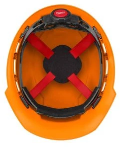 Milwaukee Tools Milwaukee Orange Front Brim Unvented Type 1 Class E Hard Hat W/ 4pt Ratcheting Suspension 48-73-1112 -Milwaukee Tool-shop 48 73 1112 3 l1jnedy7tcnwwua6
