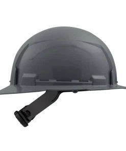 Milwaukee Tools Milwaukee Gray Full Brim Unvented Type 1 Class E Hard Hat W/ 4pt Ratcheting Suspension 48-73-1115 -Milwaukee Tool-shop 48 73 1115 2 odscvtuzunhh2x9u