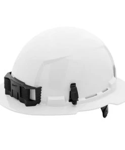 Milwaukee Tools Milwaukee White Full Brim Unvented Type 1 Class E Hard Hat W/ 6pt Ratcheting Suspension 48-73-1121