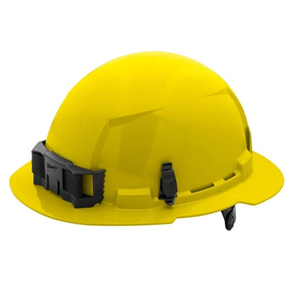 Milwaukee Tools Milwaukee Yellow Full Brim Unvented Type 1 Class E Hard Hat W/ 6pt Ratcheting Suspension 48-73-1123 3 Milwaukee Tools Milwaukee Yellow Full Brim Unvented Type 1 Class E Hard Hat W/ 6pt Ratcheting Suspension 48-73-1123