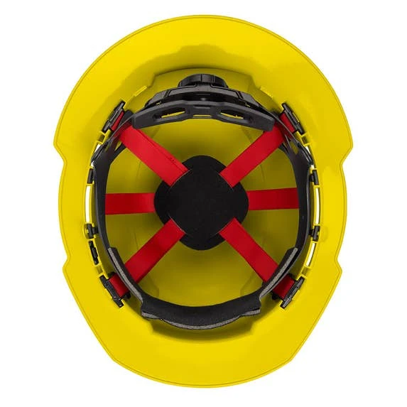 Milwaukee Tools Milwaukee Yellow Full Brim Unvented Type 1 Class E Hard Hat W/ 6pt Ratcheting Suspension 48-73-1123 5 Milwaukee Tools Milwaukee Yellow Full Brim Unvented Type 1 Class E Hard Hat W/ 6pt Ratcheting Suspension 48-73-1123 - Image 3