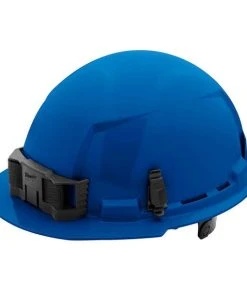 Milwaukee Tools Milwaukee Blue Front Brim Unvented Type 1 Class E Hard Hat W/ 6pt Ratcheting Suspension 48-73-1124