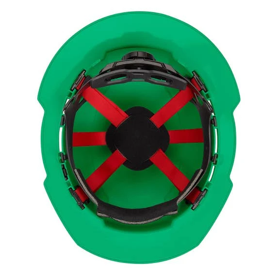 Milwaukee Tools Milwaukee Green Full Brim Unvented Type 1 Class E Hard Hat W/ 6pt Ratcheting Suspension 48-73-1127 5 Milwaukee Tools Milwaukee Green Full Brim Unvented Type 1 Class E Hard Hat W/ 6pt Ratcheting Suspension 48-73-1127 - Image 3