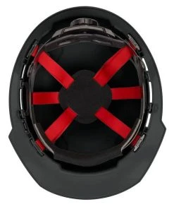 Milwaukee Tools Milwaukee Black Front Brim Unvented Type 1 Class E Hard Hat W/ 6pt Ratcheting Suspension 48-73-1130 -Milwaukee Tool-shop 48 73 1130 3 ikyb82mbk1vowbcb