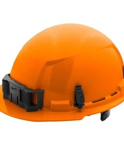 Milwaukee Tools Milwaukee Orange Front Brim Unvented Type 1 Class E Hard Hat W/ 6pt Ratcheting Suspension 48-73-1132