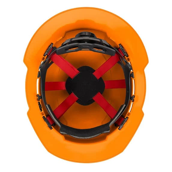 Milwaukee Tools Milwaukee Orange Full Brim Unvented Type 1 Class E Hard Hat W/ 6pt Ratcheting Suspension 48-73-1133 5 Milwaukee Tools Milwaukee Orange Full Brim Unvented Type 1 Class E Hard Hat W/ 6pt Ratcheting Suspension 48-73-1133 - Image 3