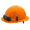 Milwaukee Tools Milwaukee Orange Full Brim Unvented Type 1 Class E Hard Hat W/ 6pt Ratcheting Suspension 48-73-1133