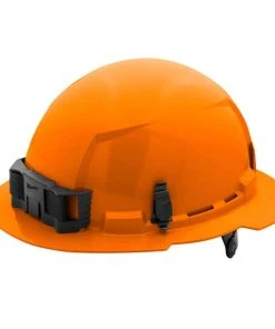 Milwaukee Tools Milwaukee Orange Full Brim Unvented Type 1 Class E Hard Hat W/ 6pt Ratcheting Suspension 48-73-1133