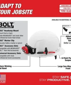 Milwaukee Tools Milwaukee Gray Full Brim Unvented Type 1 Class E Hard Hat W/ 6pt Ratcheting Suspension 48-73-1135 11 Milwaukee Tools Milwaukee Gray Full Brim Unvented Type 1 Class E Hard Hat W/ 6pt Ratcheting Suspension 48-73-1135 -Milwaukee Tool-shop 48 73 1135 4 ilzjkph3b5mzlmel