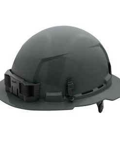 Milwaukee Tools Milwaukee Gray Full Brim Unvented Type 1 Class E Hard Hat W/ 6pt Ratcheting Suspension 48-73-1135
