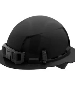 Milwaukee Tools Milwaukee Black Full Brim Vented Type 1 Class C Hard Hat W/ 4pt Ratcheting Suspension 48-73-1211