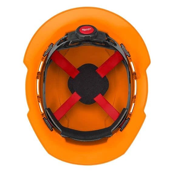 Milwaukee Tools Milwaukee Orange Full Brim Vented Type 1 Class C Hard Hat W/ 4pt Ratcheting Suspension 48-73-1213 5 Milwaukee Tools Milwaukee Orange Full Brim Vented Type 1 Class C Hard Hat W/ 4pt Ratcheting Suspension 48-73-1213 - Image 3