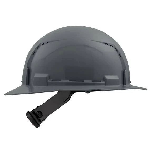 Milwaukee Tools Milwaukee Gray Full Brim Vented Type 1 Class C Hard Hat W/ 4pt Ratcheting Suspension 48-73-1215 4 Milwaukee Tools Milwaukee Gray Full Brim Vented Type 1 Class C Hard Hat W/ 4pt Ratcheting Suspension 48-73-1215 - Image 2