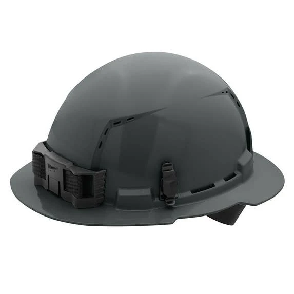 Milwaukee Tools Milwaukee Gray Full Brim Vented Type 1 Class C Hard Hat W/ 4pt Ratcheting Suspension 48-73-1215 3 Milwaukee Tools Milwaukee Gray Full Brim Vented Type 1 Class C Hard Hat W/ 4pt Ratcheting Suspension 48-73-1215