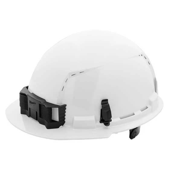 Milwaukee Tools Milwaukee White Front Brim Vented Type 1 Class C Hard Hat W/ 6pt Ratcheting Suspension 48-73-1220 3 Milwaukee Tools Milwaukee White Front Brim Vented Type 1 Class C Hard Hat W/ 6pt Ratcheting Suspension 48-73-1220