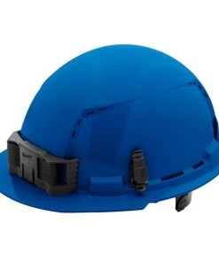 Milwaukee Tools Milwaukee Blue Front Brim Vented Type 1 Class C Hard Hat W/ 6pt Ratcheting Suspension 48-73-1224