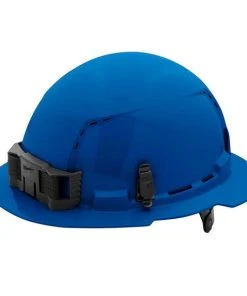 Milwaukee Tools Milwaukee Blue Full Brim Vented Type 1 Class C Hard Hat W/ 6pt Ratcheting Suspension 48-73-1225
