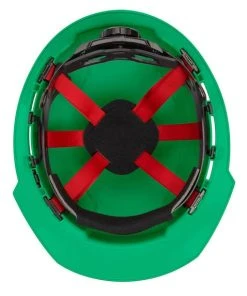 Milwaukee Tools Milwaukee Green Front Brim Vented Type 1 Class C Hard Hat W/ 6pt Ratcheting Suspension 48-73-1226 -Milwaukee Tool-shop 48 73 1226 3 mul03kzdkm7fbnss