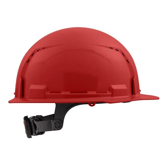Milwaukee Tools Milwaukee Red Front Brim Vented Type 1 Class C Hard Hat W/ 6pt Ratcheting Suspension 48-73-1228 4 Milwaukee Tools Milwaukee Red Front Brim Vented Type 1 Class C Hard Hat W/ 6pt Ratcheting Suspension 48-73-1228 - Image 2