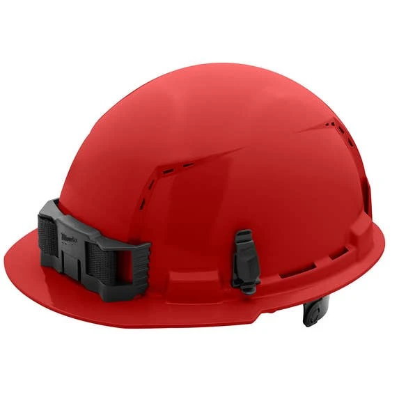 Milwaukee Tools Milwaukee Red Front Brim Vented Type 1 Class C Hard Hat W/ 6pt Ratcheting Suspension 48-73-1228 3 Milwaukee Tools Milwaukee Red Front Brim Vented Type 1 Class C Hard Hat W/ 6pt Ratcheting Suspension 48-73-1228
