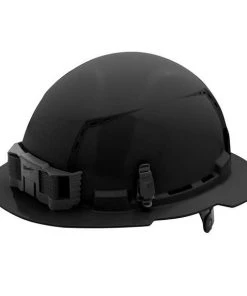 Milwaukee Tools Milwaukee Black Full Brim Vented Type 1 Class C Hard Hat W/ 6pt Ratcheting Suspension 48-73-1231