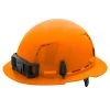 Milwaukee Tools Milwaukee Orange Full Brim Vented Type 1 Class C Hard Hat W/ 6pt Ratcheting Suspension 48-73-1233