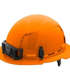 Milwaukee Tools Milwaukee Orange Full Brim Vented Type 1 Class C Hard Hat W/ 6pt Ratcheting Suspension 48-73-1233