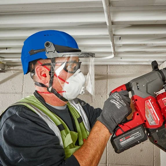 Milwaukee Tools Milwaukee Blue Vented Type 2 Class C Safety Helmet W/ BOLT 48-73-1304 6 Milwaukee Tools Milwaukee Blue Vented Type 2 Class C Safety Helmet W/ BOLT 48-73-1304 - Image 4