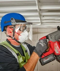 Milwaukee Tools Milwaukee Blue Unvented Type 2 Class E Safety Helmet W/ BOLT 48-73-1305 -Milwaukee Tool-shop 48 73 1305 4 iikkuzexlqxu8yiz