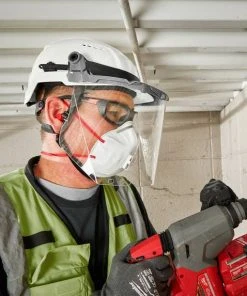 Milwaukee Tools Milwaukee White Front Brim Vented Type 2 Class C Safety Helmet W/ BOLT 48-73-1320 -Milwaukee Tool-shop 48 73 1320 5 mzoyug4ppzjjm9w8