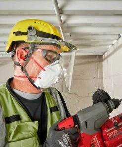 Milwaukee Tools Milwaukee Yellow Front Brim Vented Type 2 Class C Safety Helmet W/ BOLT 48-73-1322 -Milwaukee Tool-shop 48 73 1322 4 eg6rvfakri7l4oao