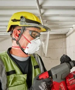 Milwaukee Tools Milwaukee Yellow Front Brim Unvented Type 2 Class E Safety Helmet W/ BOLT 48-73-1323 -Milwaukee Tool-shop 48 73 1323 4 yppkoqhqtvbfbr3e