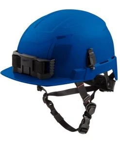 Milwaukee Tools Milwaukee Blue Front Brim Unvented Type 2 Class E Safety Helmet W/ BOLT 48-73-1325