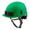Milwaukee Tools Milwaukee Green Front Brim Unvented Type 2 Class E Safety Helmet W/ BOLT 48-73-1327 -Milwaukee Tool-shop 48 73 1327 4peva6cpmy44zj1p
