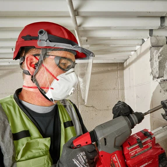 Milwaukee Tools Milwaukee Red Front Brim Unvented Type 2 Class E Safety Helmet W/ BOLT 48-73-1329 6 Milwaukee Tools Milwaukee Red Front Brim Unvented Type 2 Class E Safety Helmet W/ BOLT 48-73-1329 - Image 4