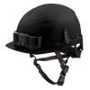 Milwaukee Tools Milwaukee Black Front Brim Unvented Type 2 Class E Safety Helmet W/ BOLT 48-73-1331 -Milwaukee Tool-shop 48 73 1331 tcer2jpipgzurgiu