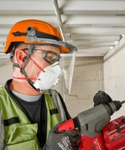 Milwaukee Tools Milwaukee Orange Front Brim Vented Type 2 Class C Safety Helmet W/ BOLT 48-73-1332 -Milwaukee Tool-shop 48 73 1332 4 thlwc6a8vntawhm8