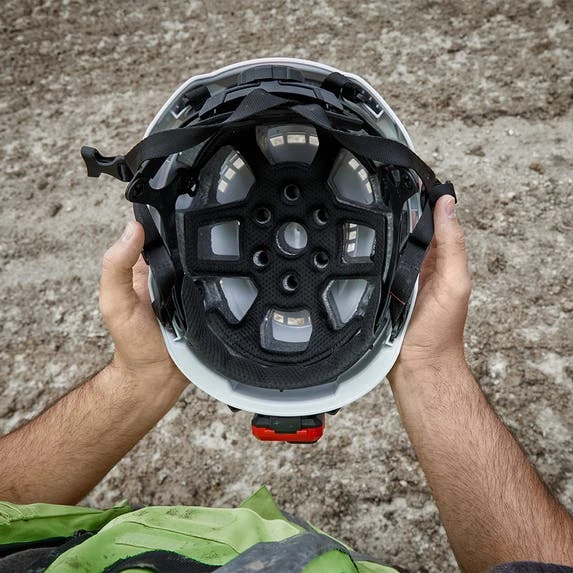 Milwaukee Tools Milwaukee Gray Vented Helmet With BOLT - Class C 48-73-1334 5 Milwaukee Tools Milwaukee Gray Vented Helmet With BOLT - Class C 48-73-1334 - Image 3