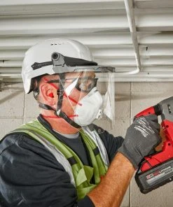 Milwaukee Tools Milwaukee Gray Vented Helmet With BOLT - Class C 48-73-1334 9 Milwaukee Tools Milwaukee Gray Vented Helmet With BOLT - Class C 48-73-1334 -Milwaukee Tool-shop 48 73 1334 4 final 1