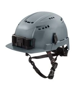 Milwaukee Tools Milwaukee Gray Front Brim Vented Helmet With BOLT - Class C 48-73-1336