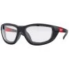 Milwaukee Tools Milwaukee Clear High Performance Safety Glasses W/ Gasket & Fog-Free Lenses 48-73-2040 -Milwaukee Tool-shop 48 73 2040 vgcdsbospmqnitre