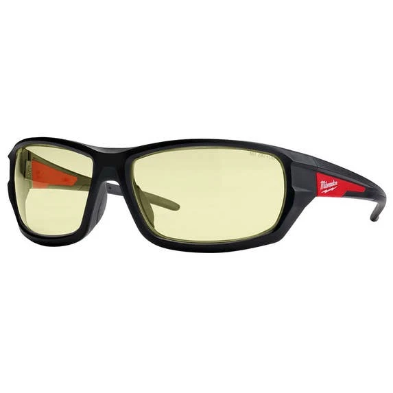 Milwaukee Tools Milwaukee Yellow High Performance Safety Glasses W/ Fog-Free Lenses 48-73-2120 3 Milwaukee Tools Milwaukee Yellow High Performance Safety Glasses W/ Fog-Free Lenses 48-73-2120